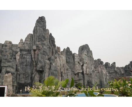 大型塑石假山制作