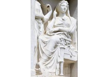 希腊女性艺术景观雕塑